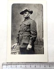 Portrait WW1 Australian Army/military war related post card AIF/ANZAC #49
