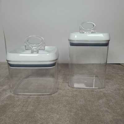 Better Homes & Gardens-7.5 & 6.5 Cup Flip-Tite  Square Food Storage Containers