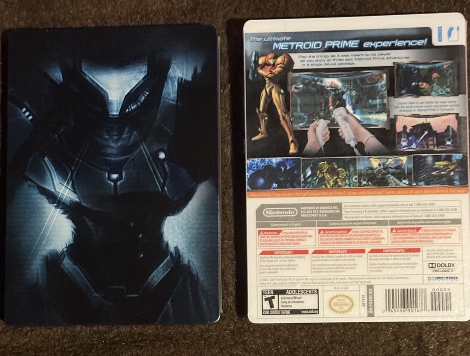 Steelbook Metroid Prime Trilogy Edición Coleccionista (Muy Bueno) Foto 4 de 4