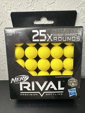 Nerf Rival 25-high Impact Rounds Refill Pack Precision Battling Hasbro NIB