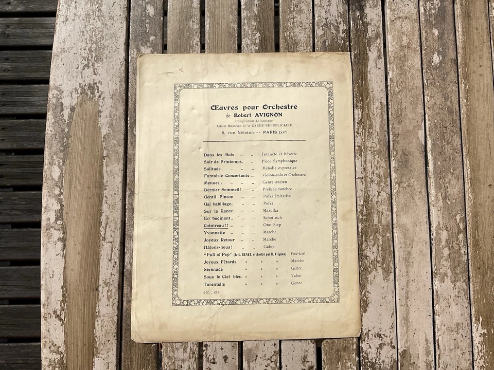 RARE PUBLICITÉ COINTREAU ,1923, LITHOGRAPHIE,PIERROT ,TAMAGNO,alcool,partition - Photo 4/4