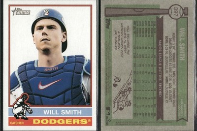  2025 Topps Heritage - Will Smith Dodgers #397