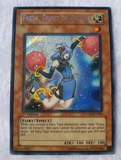 Yugioh 1x Freya, Spirit of Victory STON-EN064 1st Edition Secret Rare Near Mint
