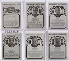 Rare Art Monk Metallic Pro Football Hall of Fame Card - Series 40