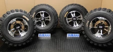 Yamaha Front and Rear 4/156 and 4/115 ITP SS set of Rims CST Ambush Tires *SS4