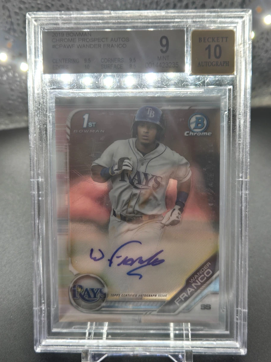 Topps BOWMAN CHROME ワンダーフランコ　BGS9.5 Topps BOWMAN CHROME ワンダーフランコ BGS9.5 Topps BOWMAN CHROME