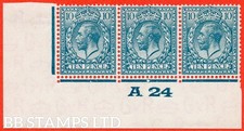 SG. 428. N44 (1). 10d Turquoise Blue. A fine mounted mint ( 2 stamps UNMO B73462