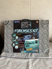 John Adams New Scotland Yard Forensics Kit Complete with Instructions and DVD