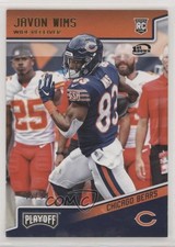 2018 Panini Playoff Rookies 1st Down 45/99 Javon Wims #278 tj5