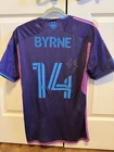 MATCH WORN AUTOGRAPHED CHARLOTTE FC NATHAN BYRNE MLS JERSEY SHIRT SOCCER