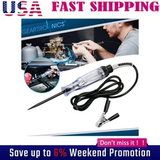 Test Light for Car Circuit Tester Probe 6V 12V 24V Voltage Continuity Bczslaenff