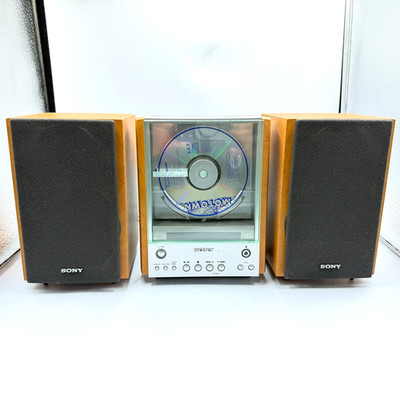 Sony CMT-EX1 Vertical Loading CD Player AM/FM Stereo Receiver FOR PARTS/REPAIR