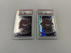 GENGAR Pokemon Card - 2000 Topps Chrome - Sequential Error Spectra/Foil PSA 10s
