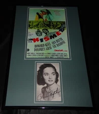 Ann Blyth Signed Framed 11x17 Kismet Photo Display 