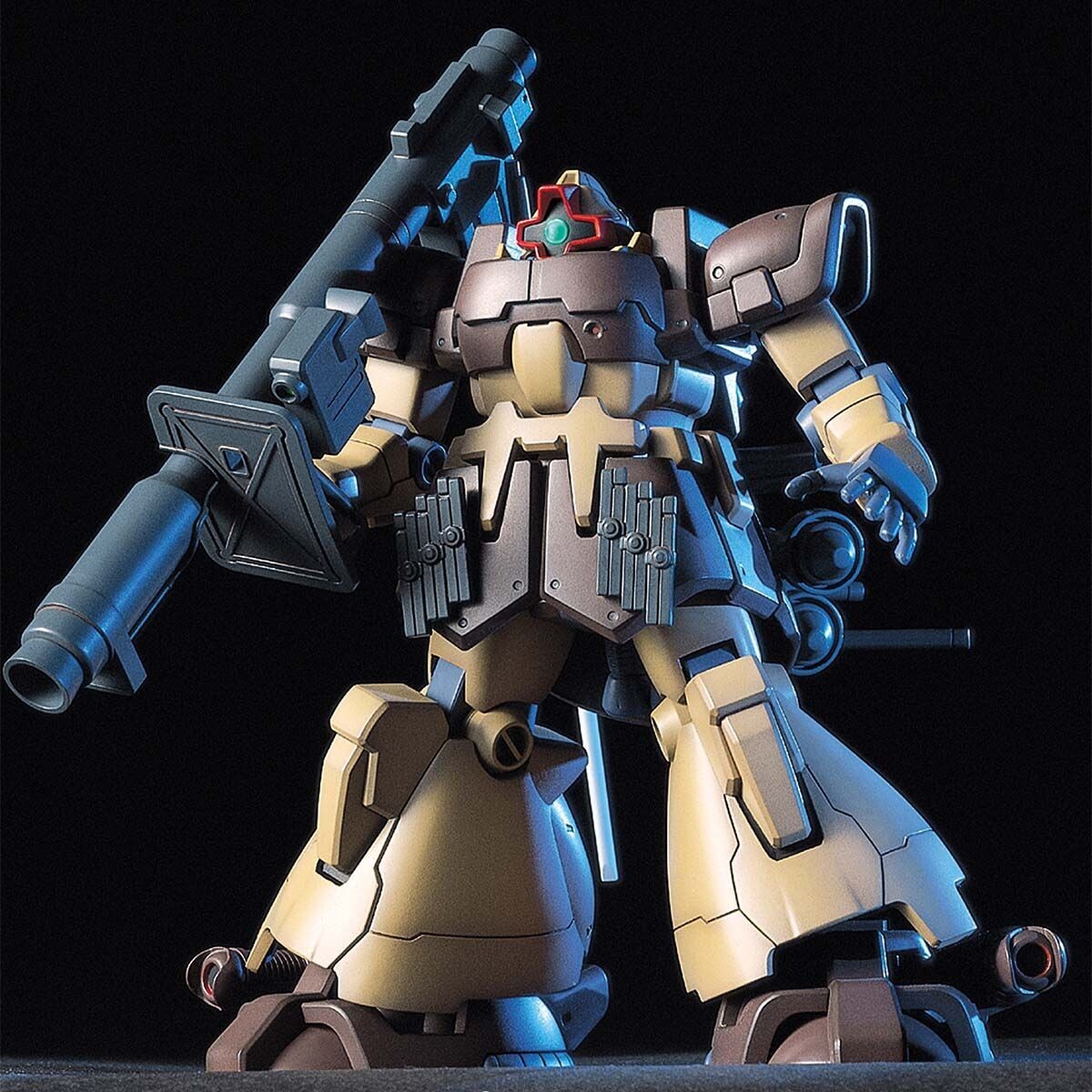 BANDAI HG Gundam 1/144 MS-09F DOM Tropen Sand Brown Plastic Model