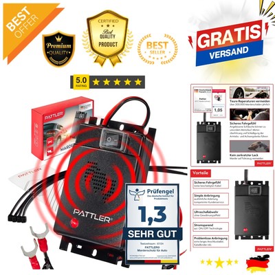 Innovative Ultrasonic Car Protection Against Martens - German Quality Guaranteed