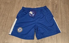 Chelsea Men's Officially Poly Soccer Shorts - Adult 2015 Version