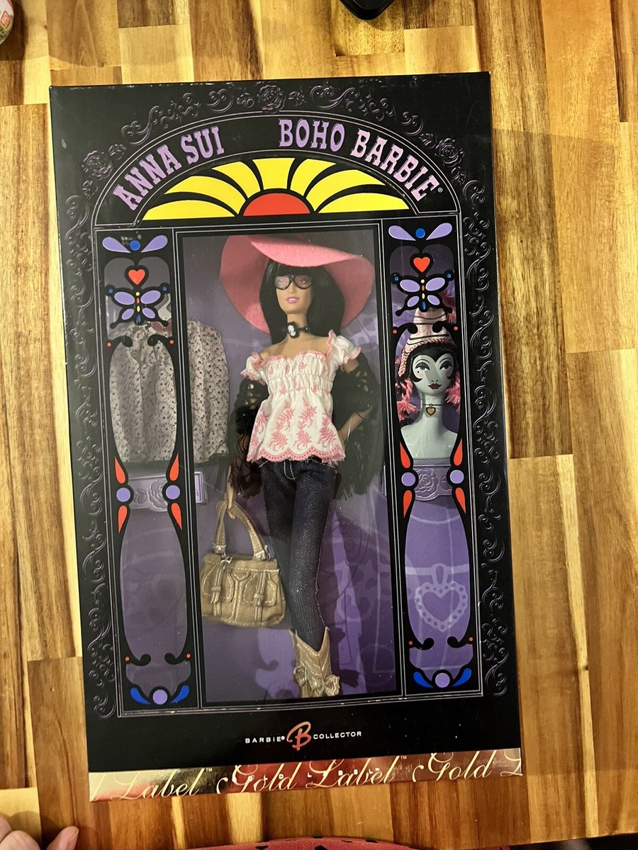 Anna Sui Boho Barbie Doll Gold Label Barbie Collector | eBay