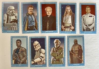 2022 Topps 206 STAR WARS - WAVE 1 BLUE STAR FIELD - IN HAND! - U Pick
