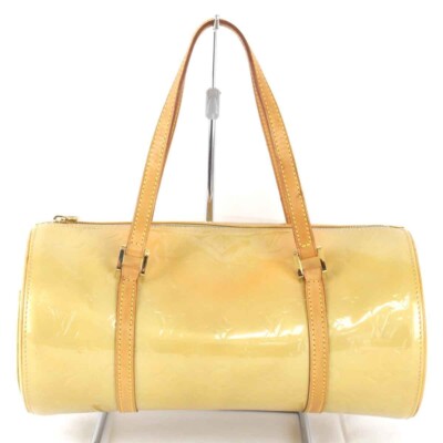 Louis Vuitton ヴェルニ　M91006 LOUIS VUITTON Monogram Vernis Bedford Hand Bag Beige M91006 LV