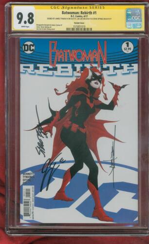 Batwoman Rebirth 1 CGC 3XSS 9.8 Exclusive Jae Lee Variant Epting Tynion Batman - Picture 1 of 2