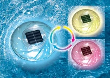 Aqua Select Floating Solar Rainbow Color Changing Light (Choose Pack)