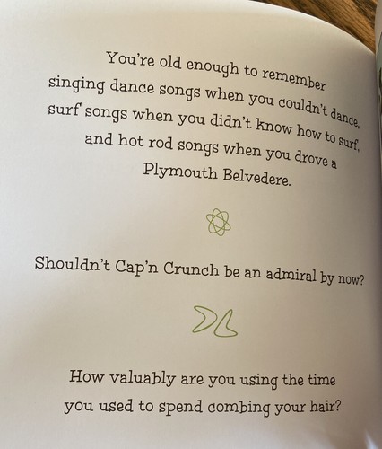 HUMOR FOR BOOMERS Older And Wiser (and Funnier!) Hardback Aging Humor Book - Picture 7 of 7