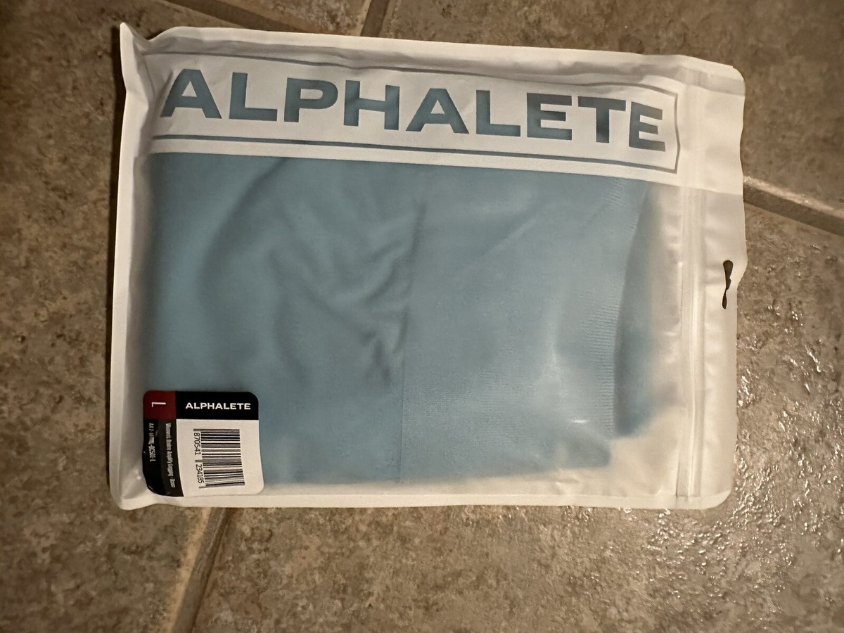 とーん専用 ALPHALETE Elastic Waist Mid Rise Blue Activewear Leggings Women's