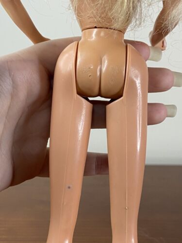 1988 Barbie Animal Lovin Puppe Mattel 1350 blonde Haare Ohrringe Ring NUDE - Bild 8 von 9
