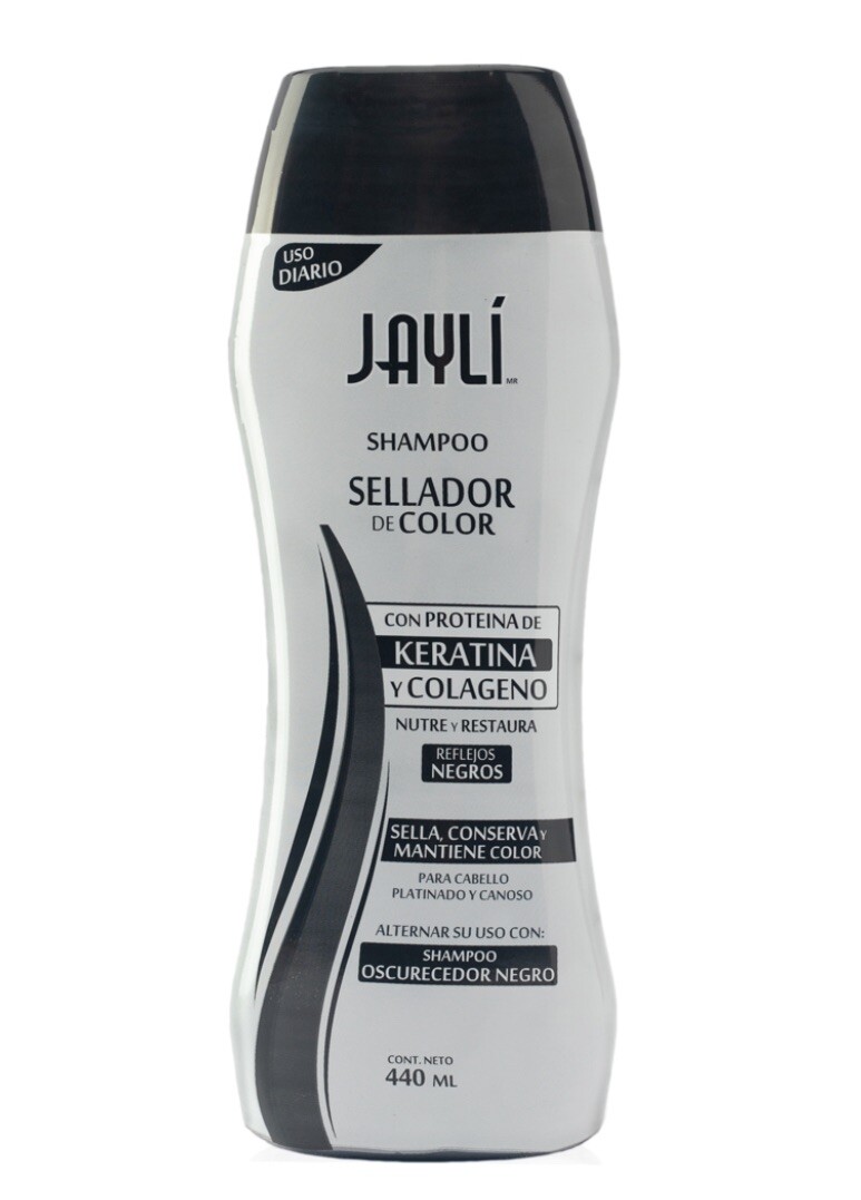 Negro 440 ml Shampoo Sellador de Color para Cabello-image