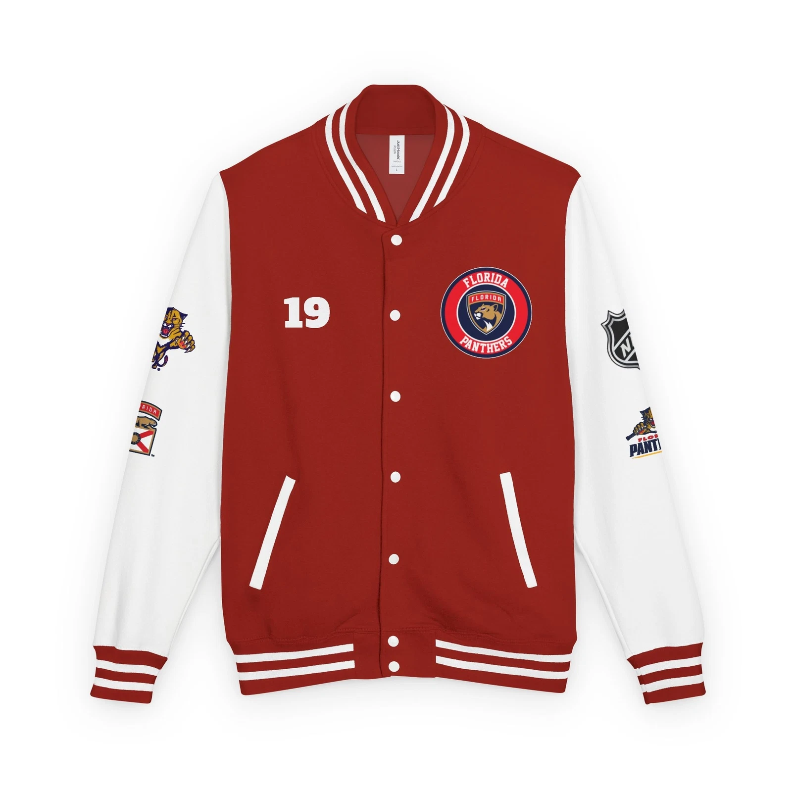 Florida Panthers Letterman Jacket - Unisex Sports Apparel, Team Spirit, Game Day
