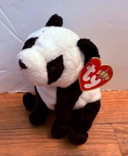 TY Beanie Baby China Panda Bear Plush Stuffed Animal Vintage Retired NWT