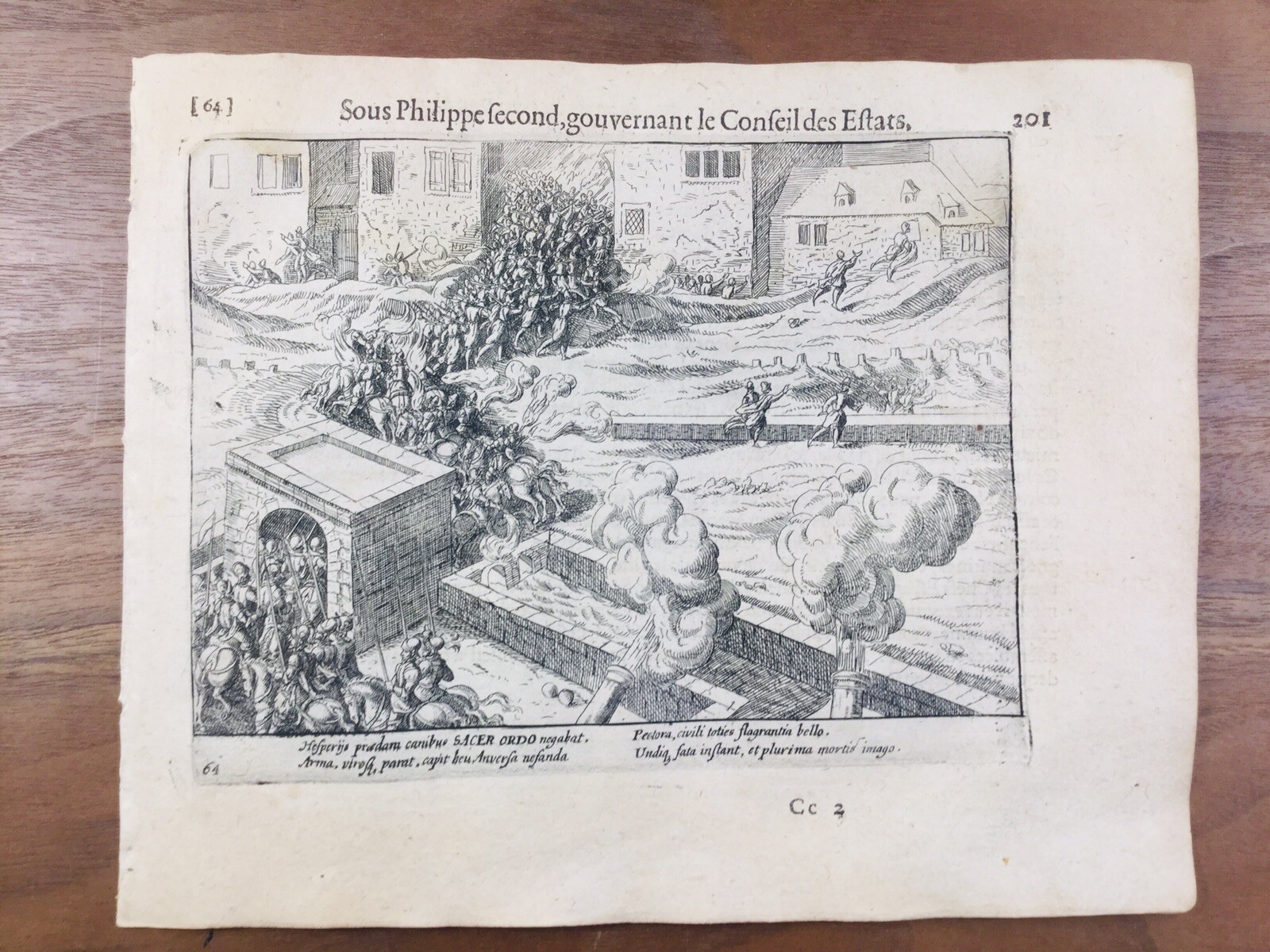 Belgium Bag D’Antwerp IN 1576 Fury Spanish Antwerpen Flanders Rare