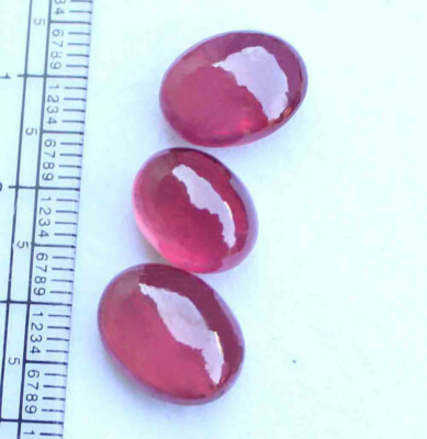 Natural Ruby Cabochon Oval Cut 23.00 CT Loose Gemstone Loose Ruby Burmese