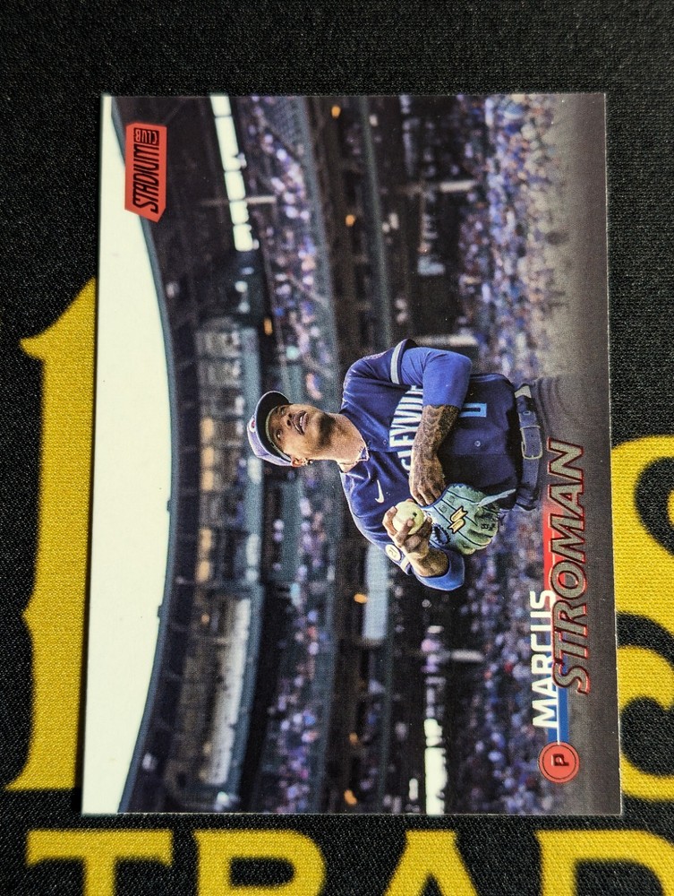 Marcus Sroman 2023 Topps Stadium Club Red Foil Chicago Cubs