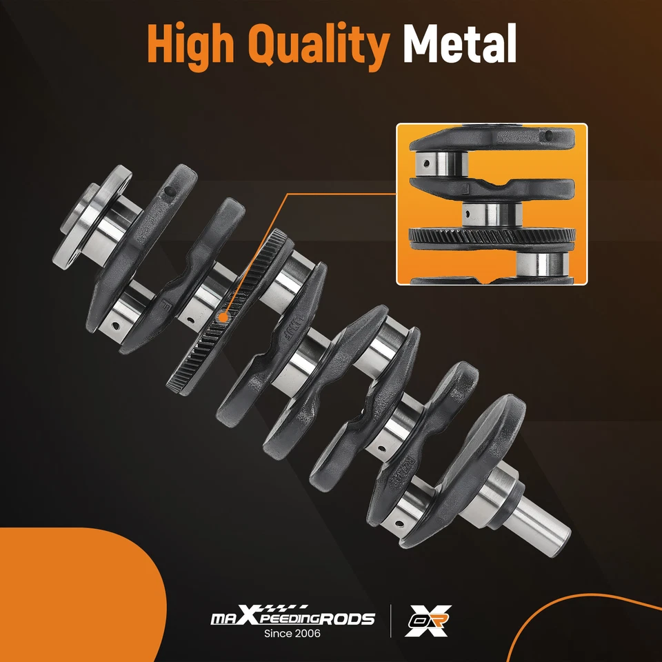 Cigüeñal para Mercedes-Benz E250 E300 GLC200 GLC260 GLC300 GLK250 M274 M270 2.0 Foto 3 de 4