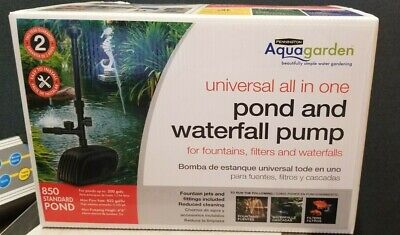 Pennington Aquagarden Universal 850 All in One Submersible Pond & Water Pump New