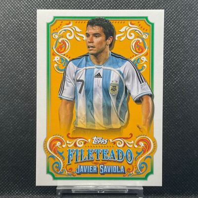 2023 Topps Argentina Fileteado Javier Saviola #FT-14 | eBay