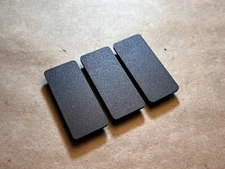 x3 NEW For BMW E36 E34 E32 Blank Switch Cover Button Cap Trim Replaces: 1963987