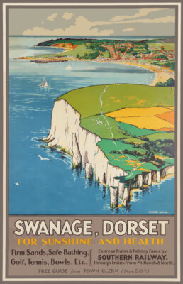 To the Country Quicker - Southern Railway poster by Greg