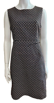 Diane von Furstenberg Carrie Two shift dress in jaquard weave US 8 UK 12
