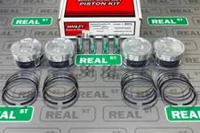 Manley Forged Pistons Fits Subaru WRX 9.1:1 EJ257 STi 8.5:1 100mm +0.5mm -17 cc