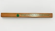 Vintage Empire District Electric Co Advertisement Carpenters Pencil  Midwest 