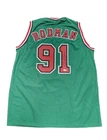 Dennis Rodman Custom Signed Jersey #91 NBA Basketball Chicago Bulls JSA COA 🏀