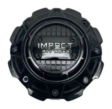 #Impact Off Road Gloss Black Wheel Center Cap SD02-SG F20P424A-6 SD02