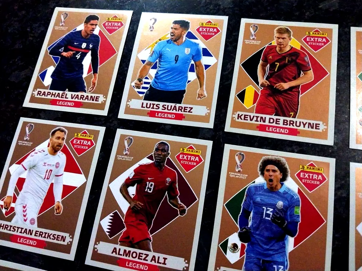 Panini Qatar World Cup Extra Sticker 2022 Legend Neymar Jr - BRONZE