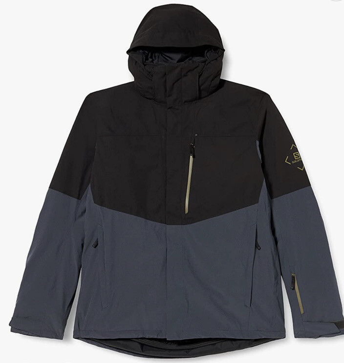 Giacca da uomo Salomon Speed grigia nera taglia small #R