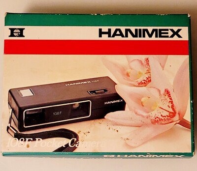HANIMEX 108F Camera 110 Film Point & Shoot