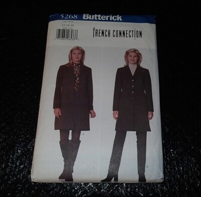 BUTTERICK PATTERN 5268 ~ MISSES JACKET SKIRT PANTS ~ SIZES 12 - 14 - 16 ...