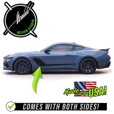 Side Hockey Stick Racing Stripe Decals 1 Compatible With 2024 Up Ford Mustang